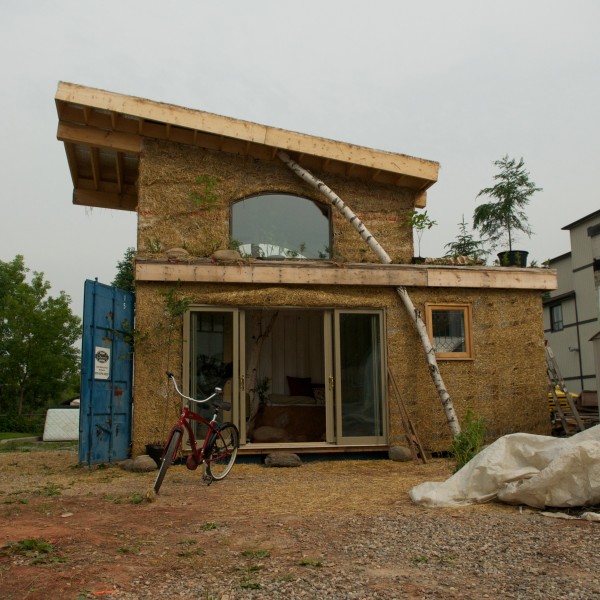 ekologická architektura, dům z kontejneru